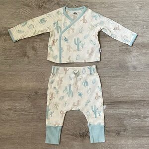Blue Cactus set size 0-3 months